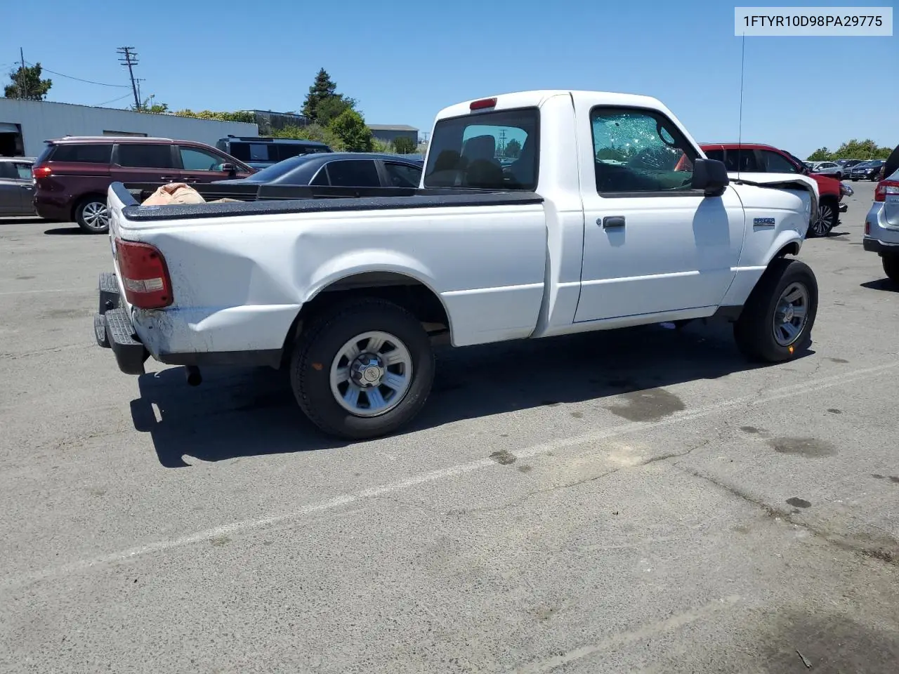 2008 Ford Ranger VIN: 1FTYR10D98PA29775 Lot: 61634545