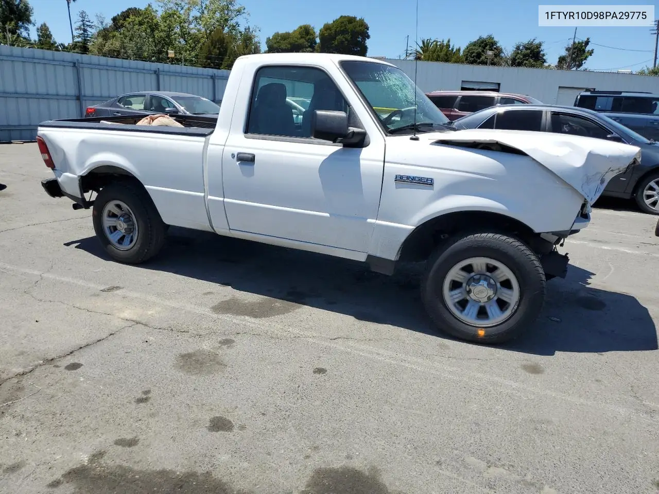 2008 Ford Ranger VIN: 1FTYR10D98PA29775 Lot: 61634545