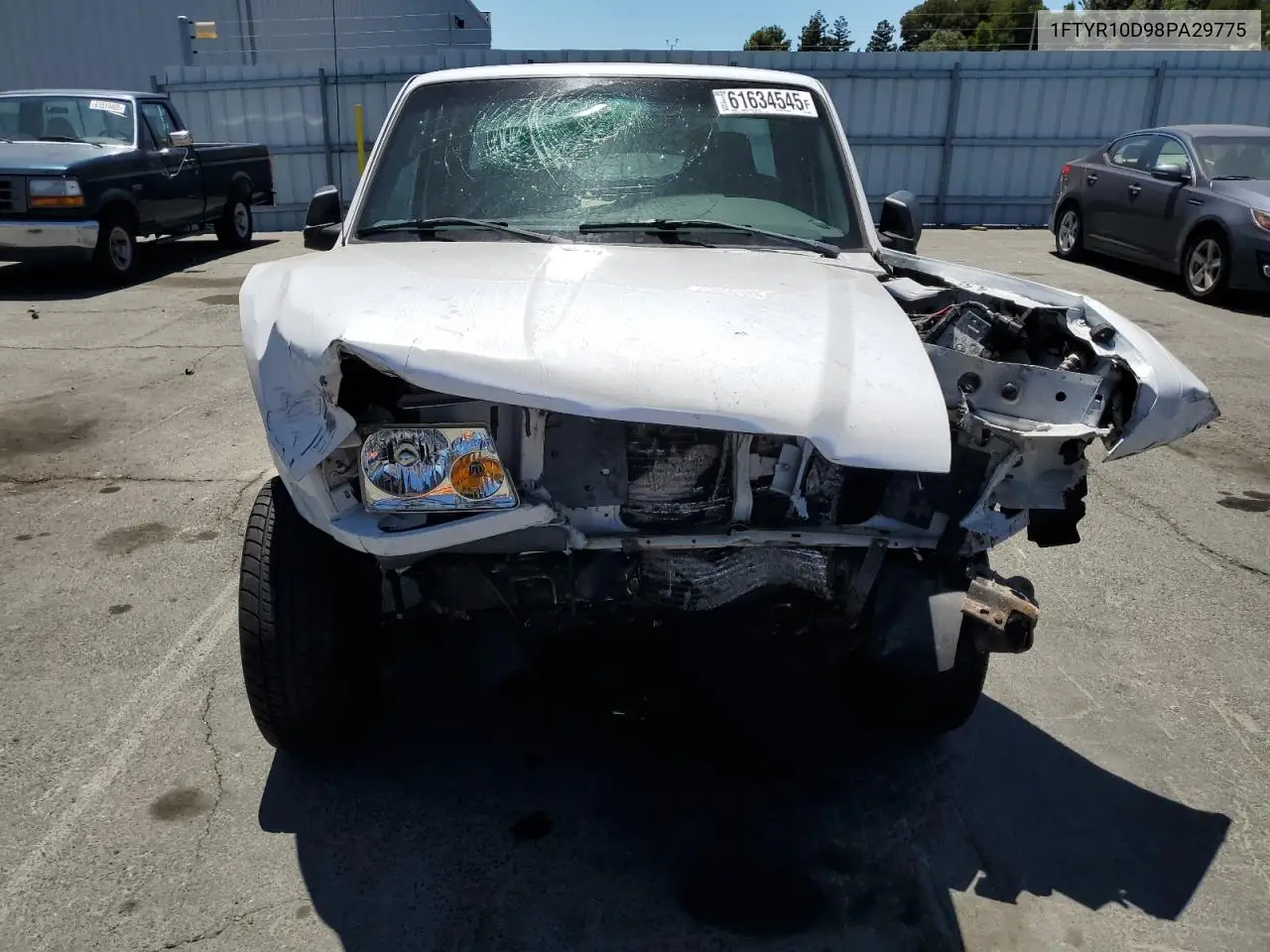 2008 Ford Ranger VIN: 1FTYR10D98PA29775 Lot: 61634545