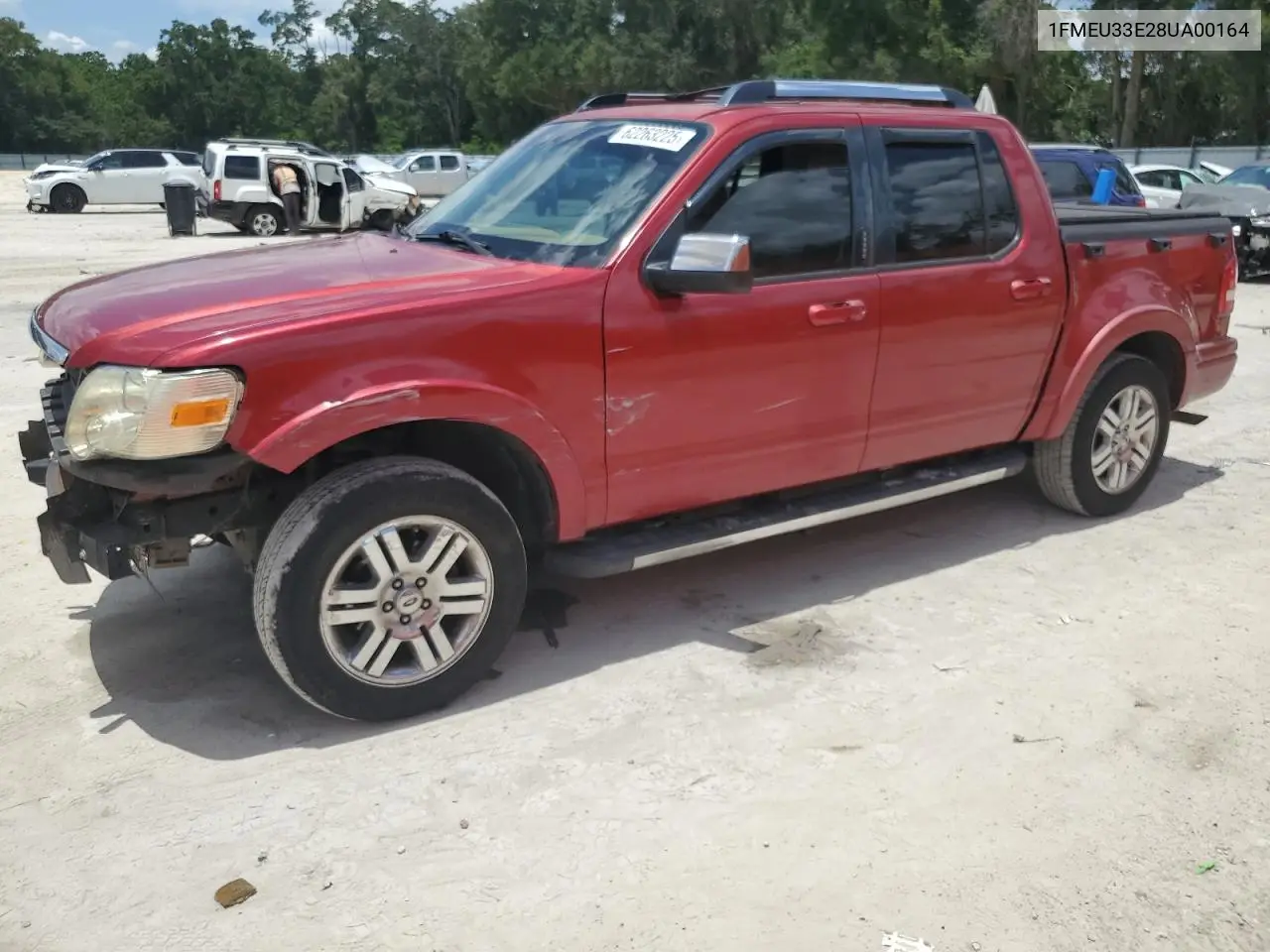 2008 Ford Explorer Sport Trac Limited VIN: 1FMEU33E28UA00164 Lot: 62263225