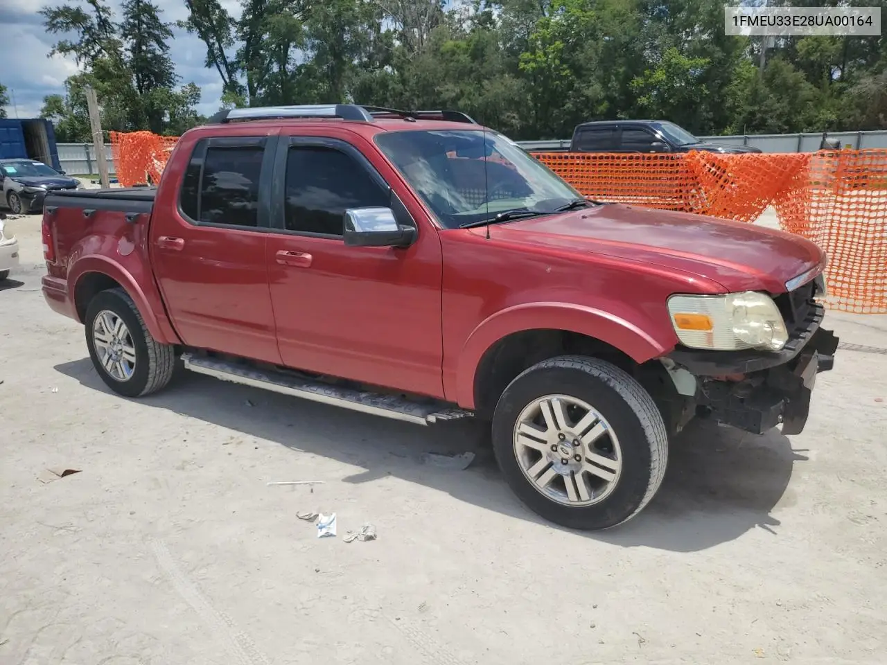 2008 Ford Explorer Sport Trac Limited VIN: 1FMEU33E28UA00164 Lot: 62263225