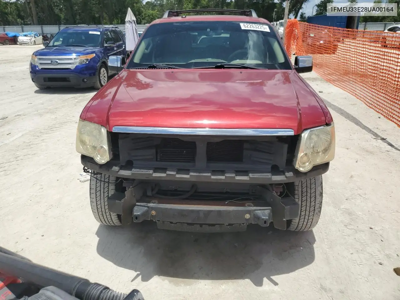 2008 Ford Explorer Sport Trac Limited VIN: 1FMEU33E28UA00164 Lot: 62263225
