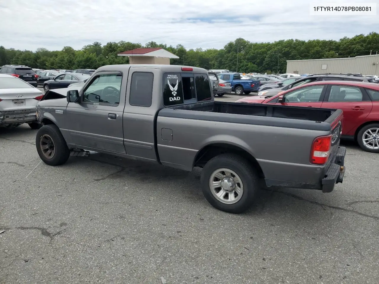 2008 Ford Ranger Super Cab VIN: 1FTYR14D78PB08081 Lot: 62573895