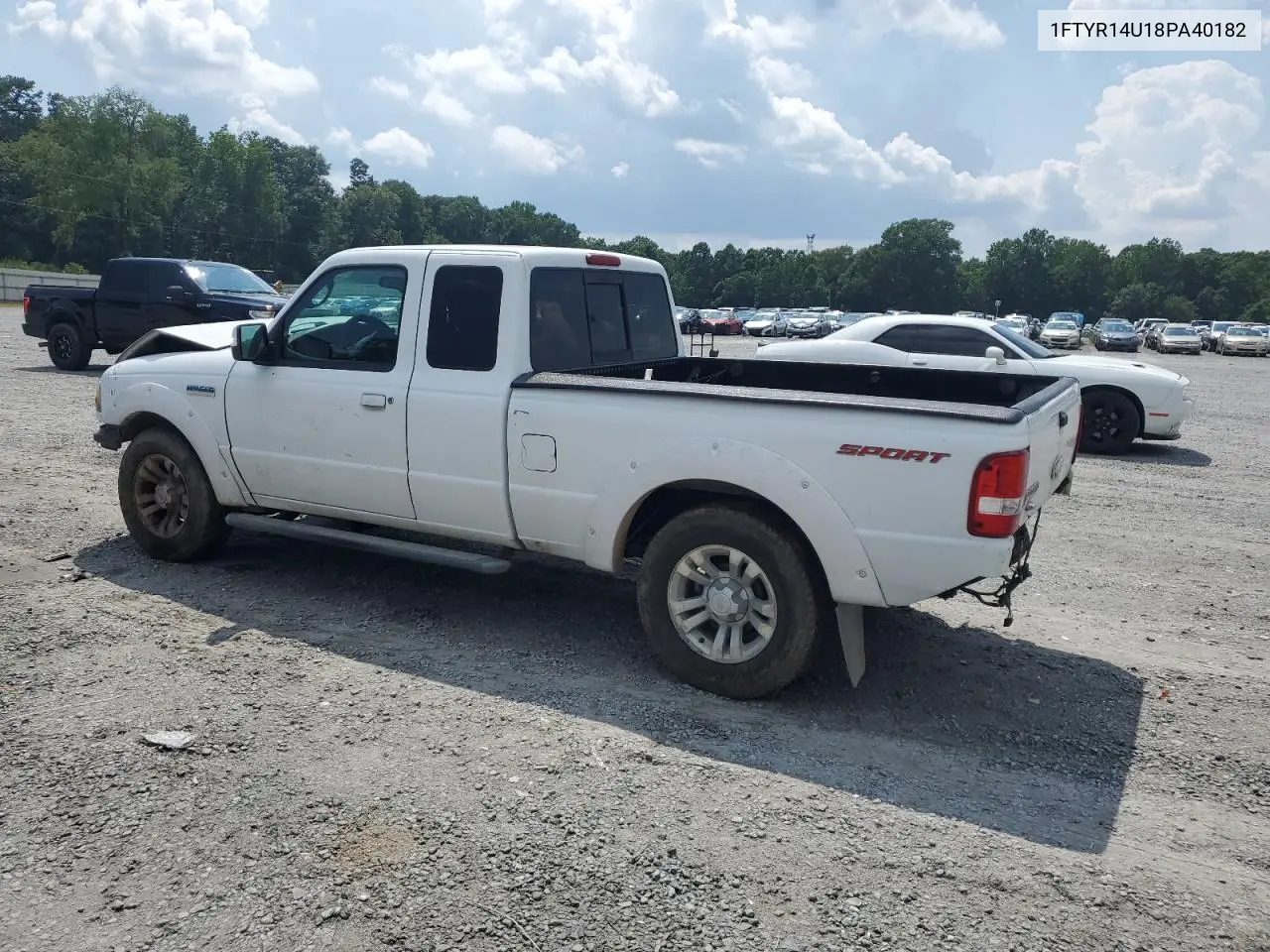 2008 Ford Ranger Super Cab VIN: 1FTYR14U18PA40182 Lot: 62573935
