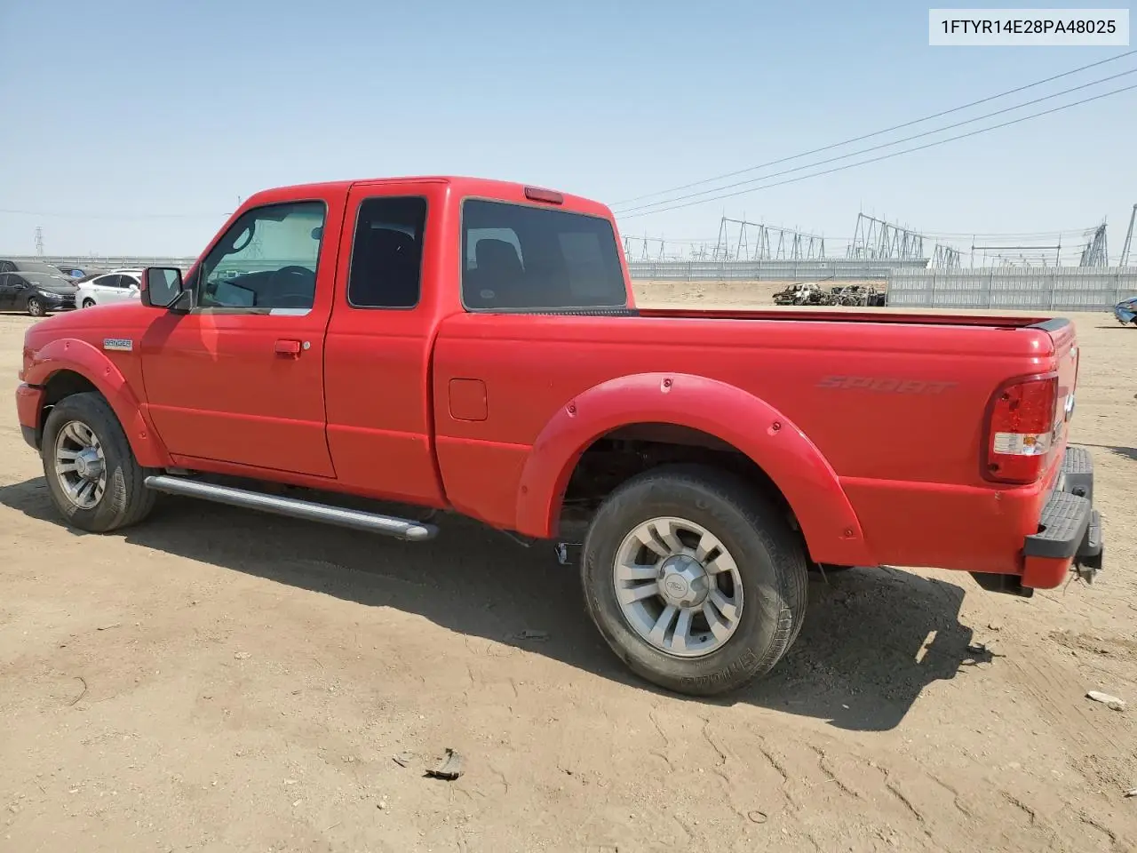 2008 Ford Ranger Super Cab VIN: 1FTYR14E28PA48025 Lot: 64334705