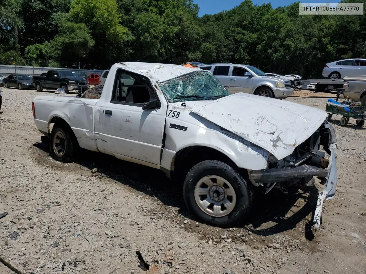 2008 Ford Ranger VIN: 1FTYR10U88PA77770 Lot: 64600445