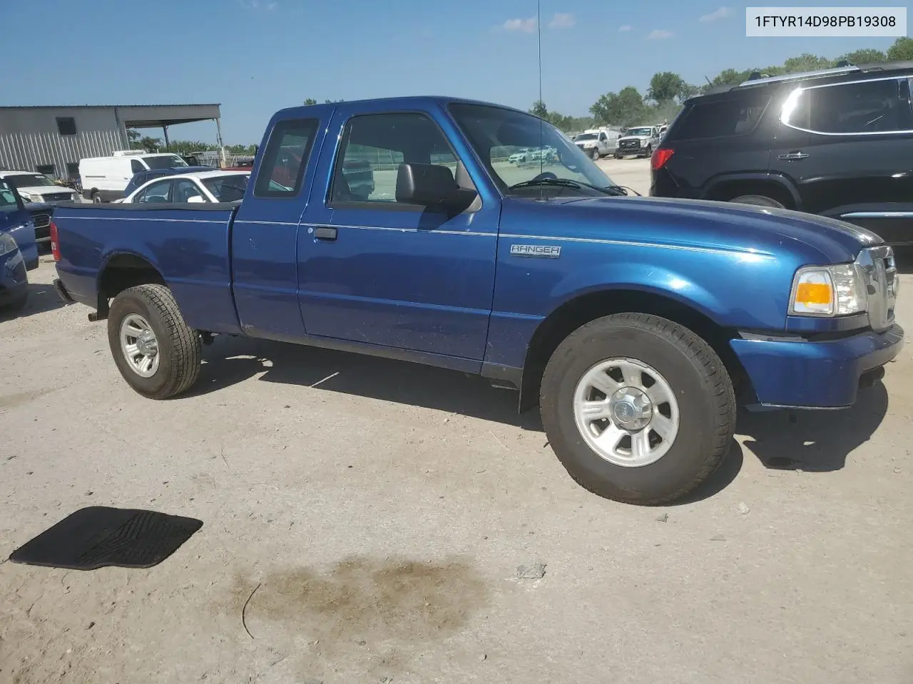 2008 Ford Ranger Super Cab VIN: 1FTYR14D98PB19308 Lot: 64739905