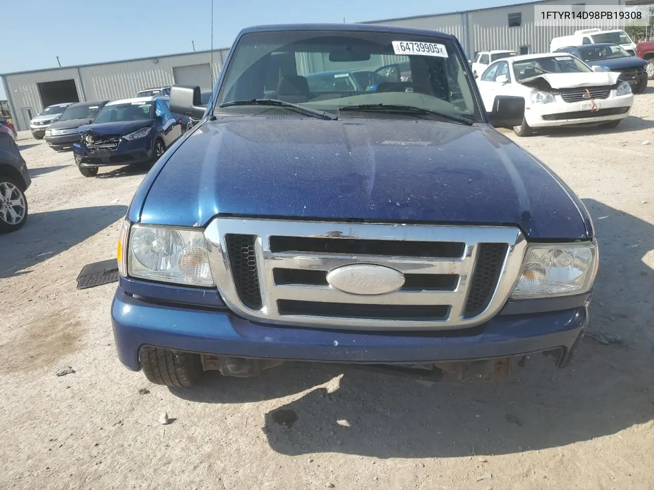 2008 Ford Ranger Super Cab VIN: 1FTYR14D98PB19308 Lot: 64739905