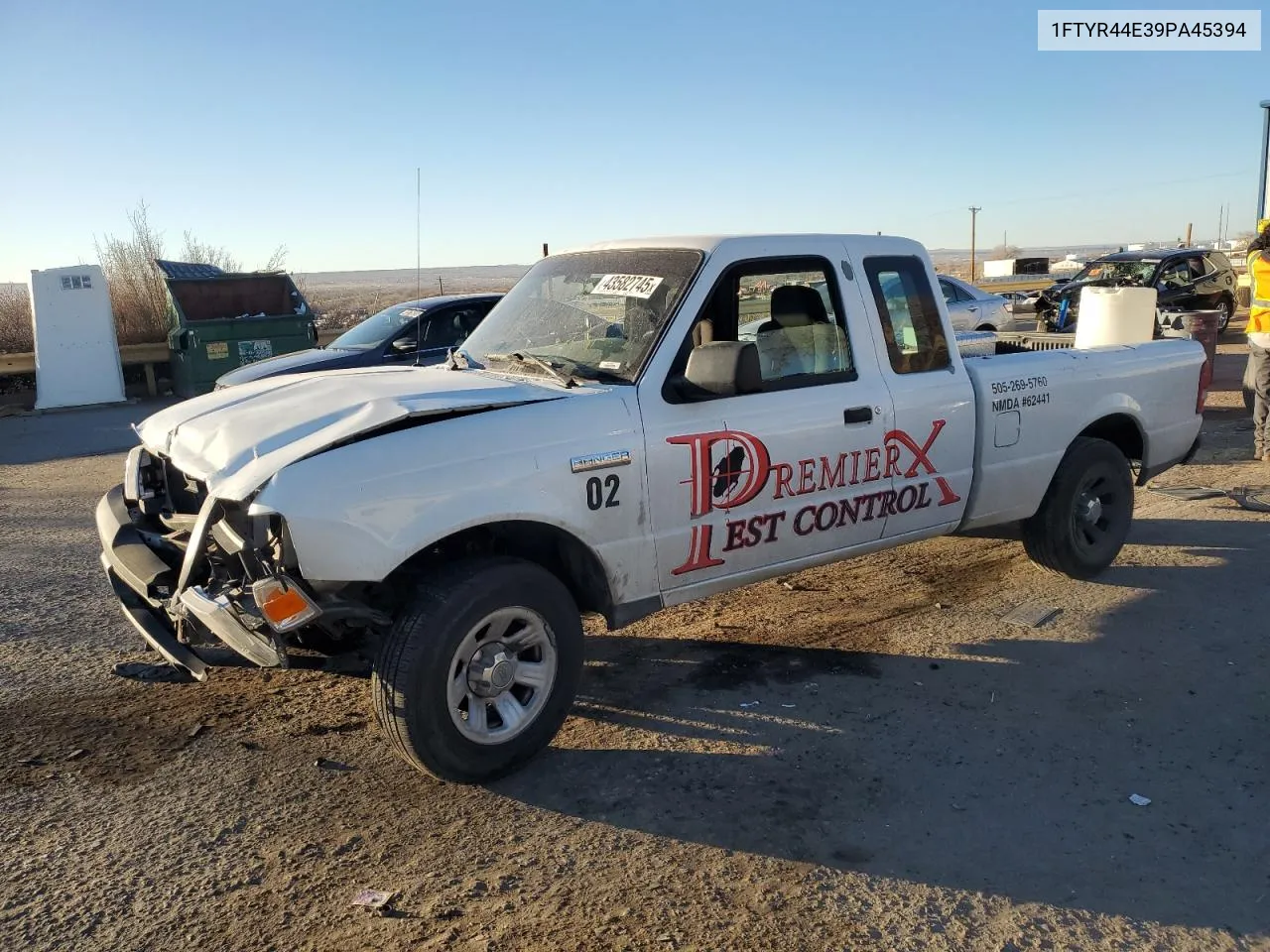 2009 Ford Ranger Super Cab VIN: 1FTYR44E39PA45394 Lot: 43582745