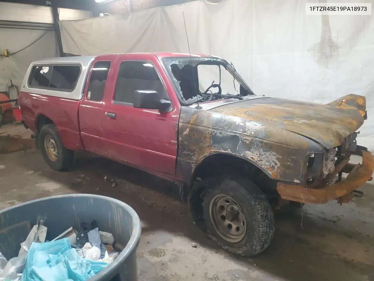 2009 Ford Ranger Super Cab VIN: 1FTZR45E19PA18973 Lot: 60448955
