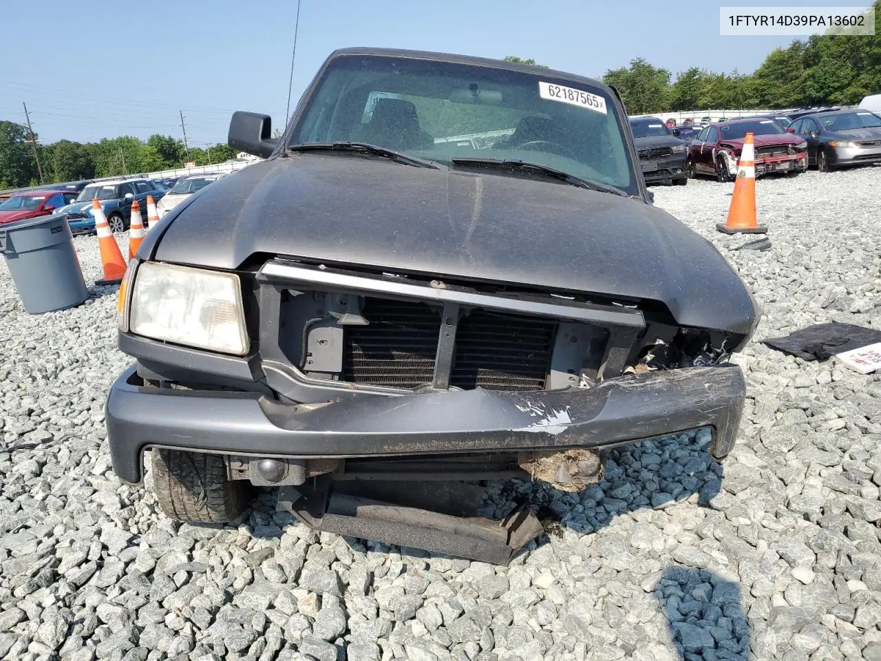 2009 Ford Ranger Super Cab VIN: 1FTYR14D39PA13602 Lot: 62187565