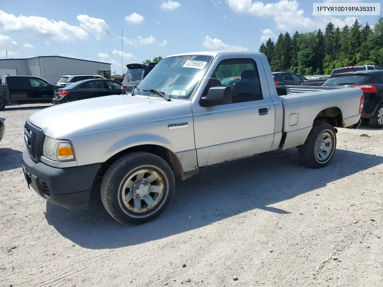 2009 Ford Ranger VIN: 1FTYR10D19PA35331 Lot: 62268685