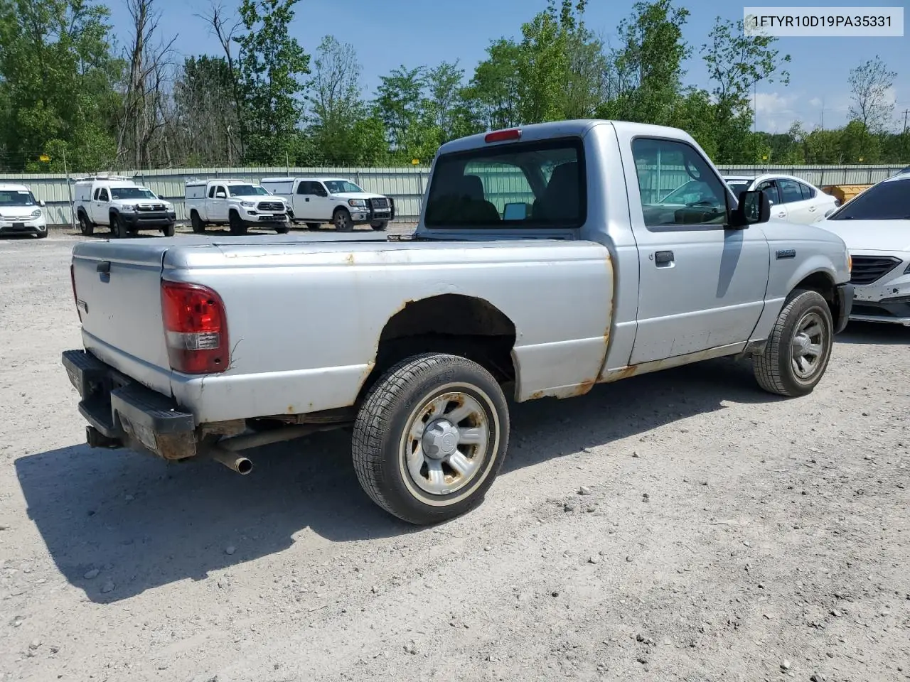 2009 Ford Ranger VIN: 1FTYR10D19PA35331 Lot: 62268685