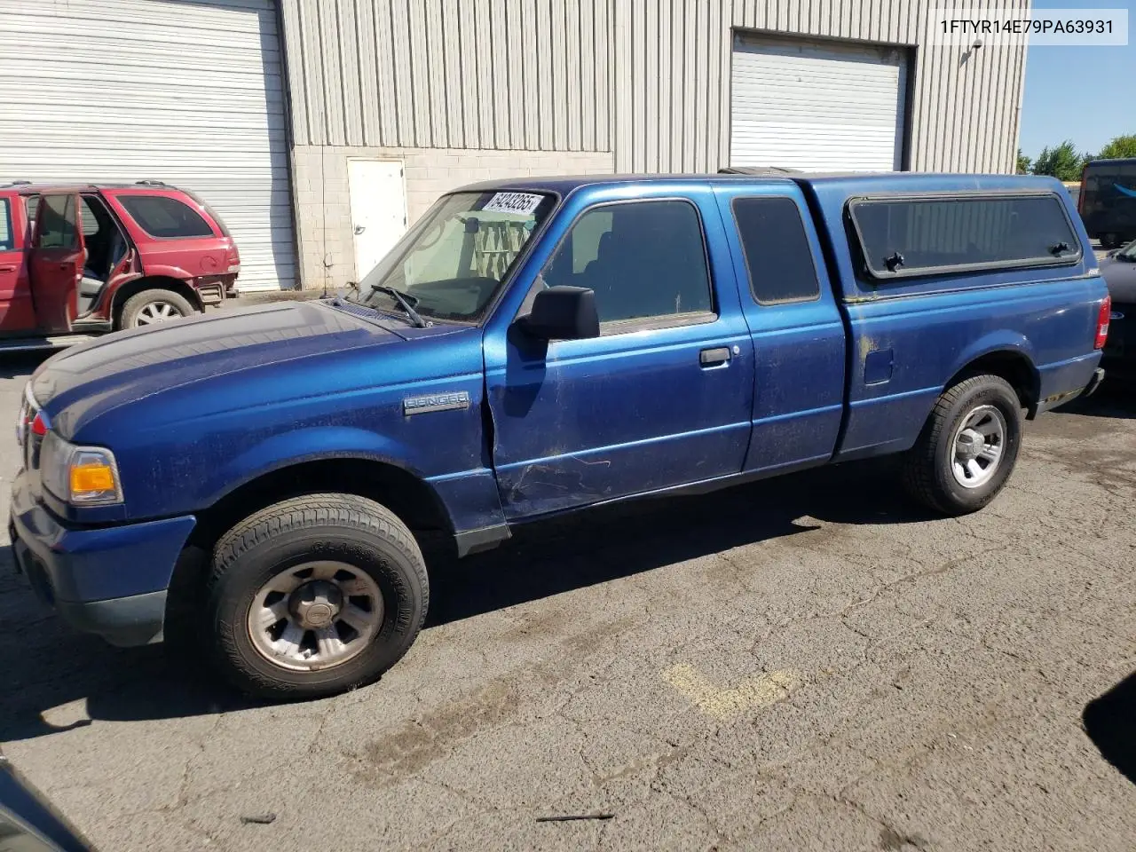 2009 Ford Ranger Super Cab VIN: 1FTYR14E79PA63931 Lot: 64243265