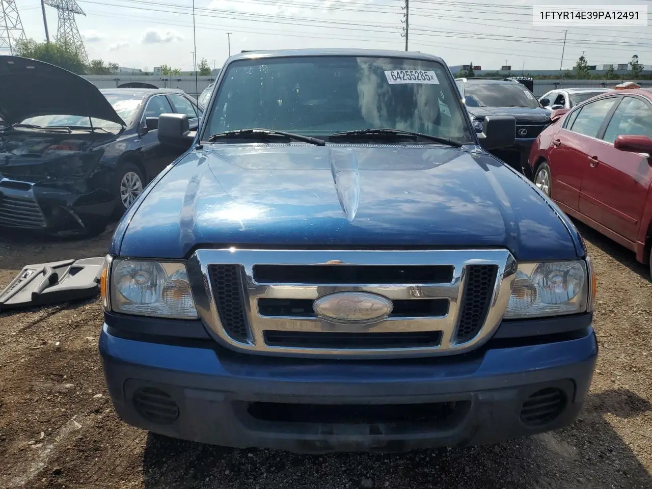 2009 Ford Ranger Super Cab VIN: 1FTYR14E39PA12491 Lot: 64255285