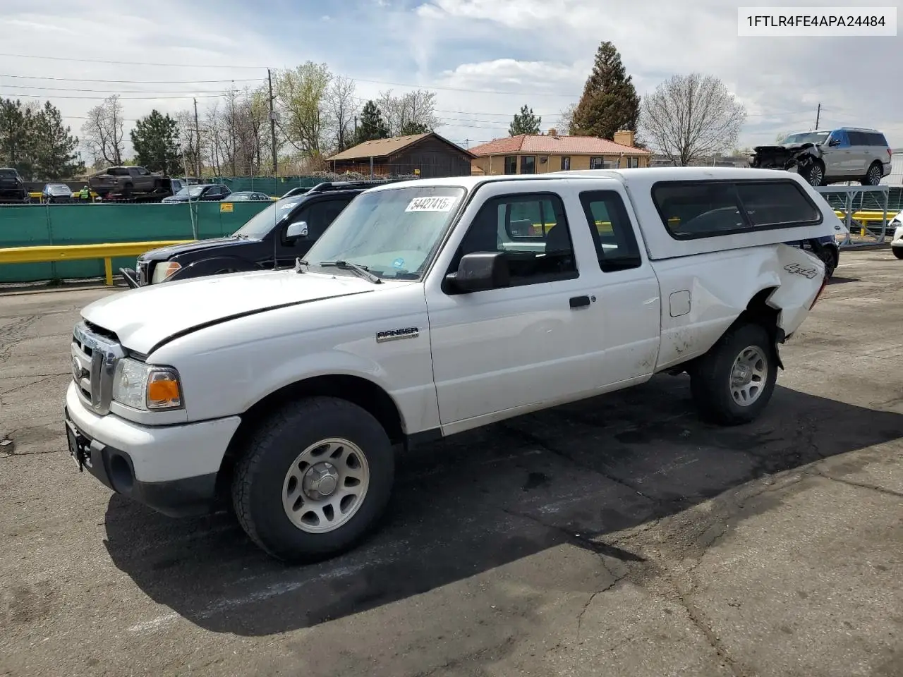 2010 Ford Ranger Super Cab VIN: 1FTLR4FE4APA24484 Lot: 54427415