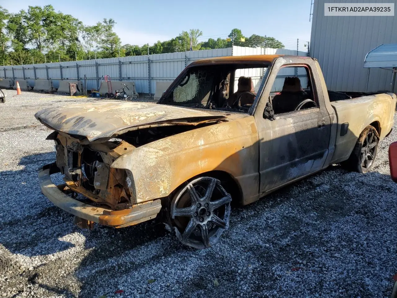 2010 Ford Ranger VIN: 1FTKR1AD2APA39235 Lot: 55231155