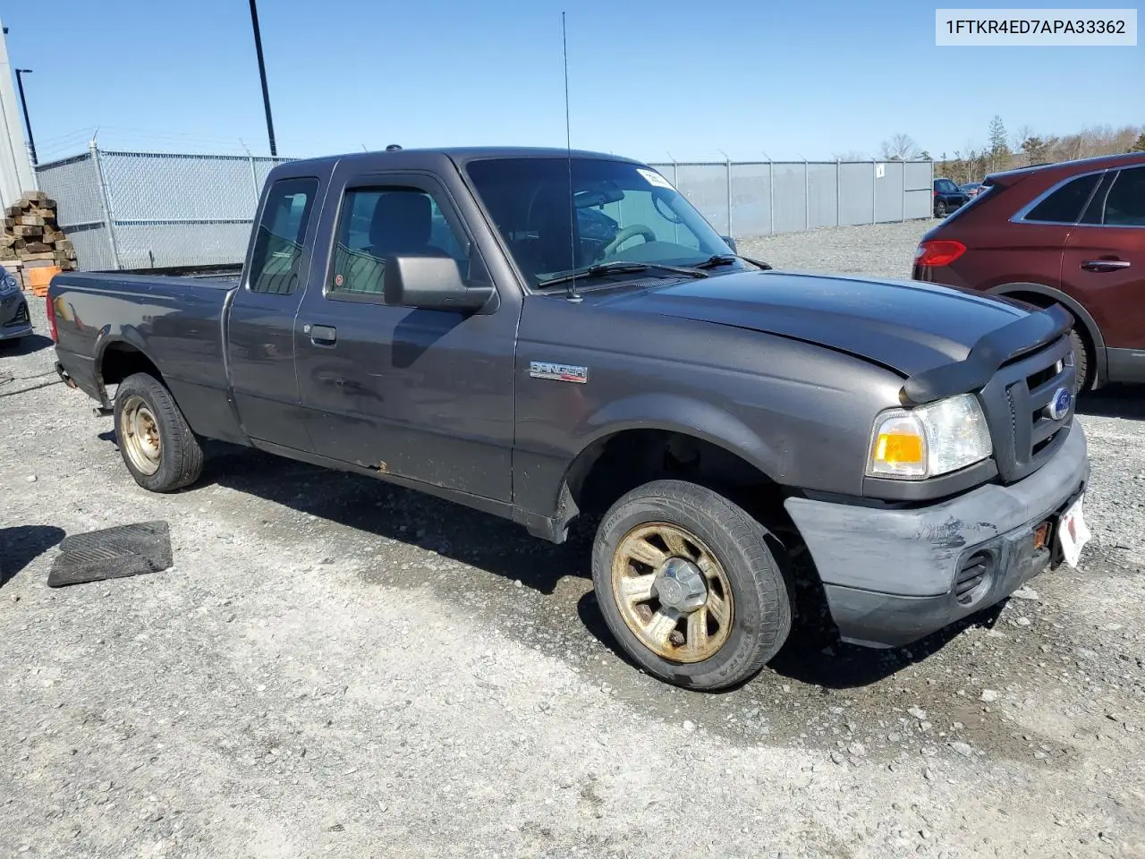 2010 Ford Ranger Super Cab VIN: 1FTKR4ED7APA33362 Lot: 55985215