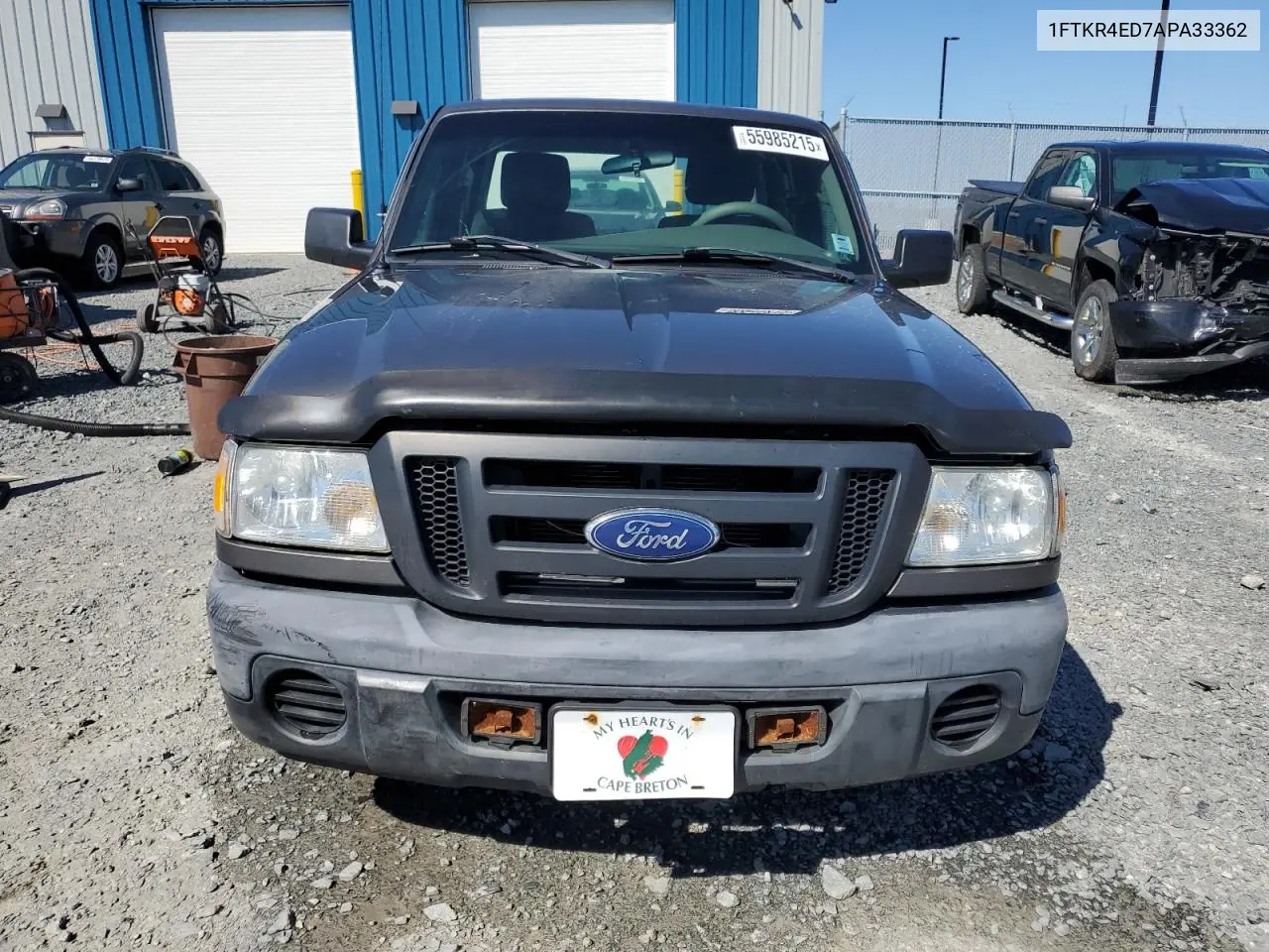 2010 Ford Ranger Super Cab VIN: 1FTKR4ED7APA33362 Lot: 55985215