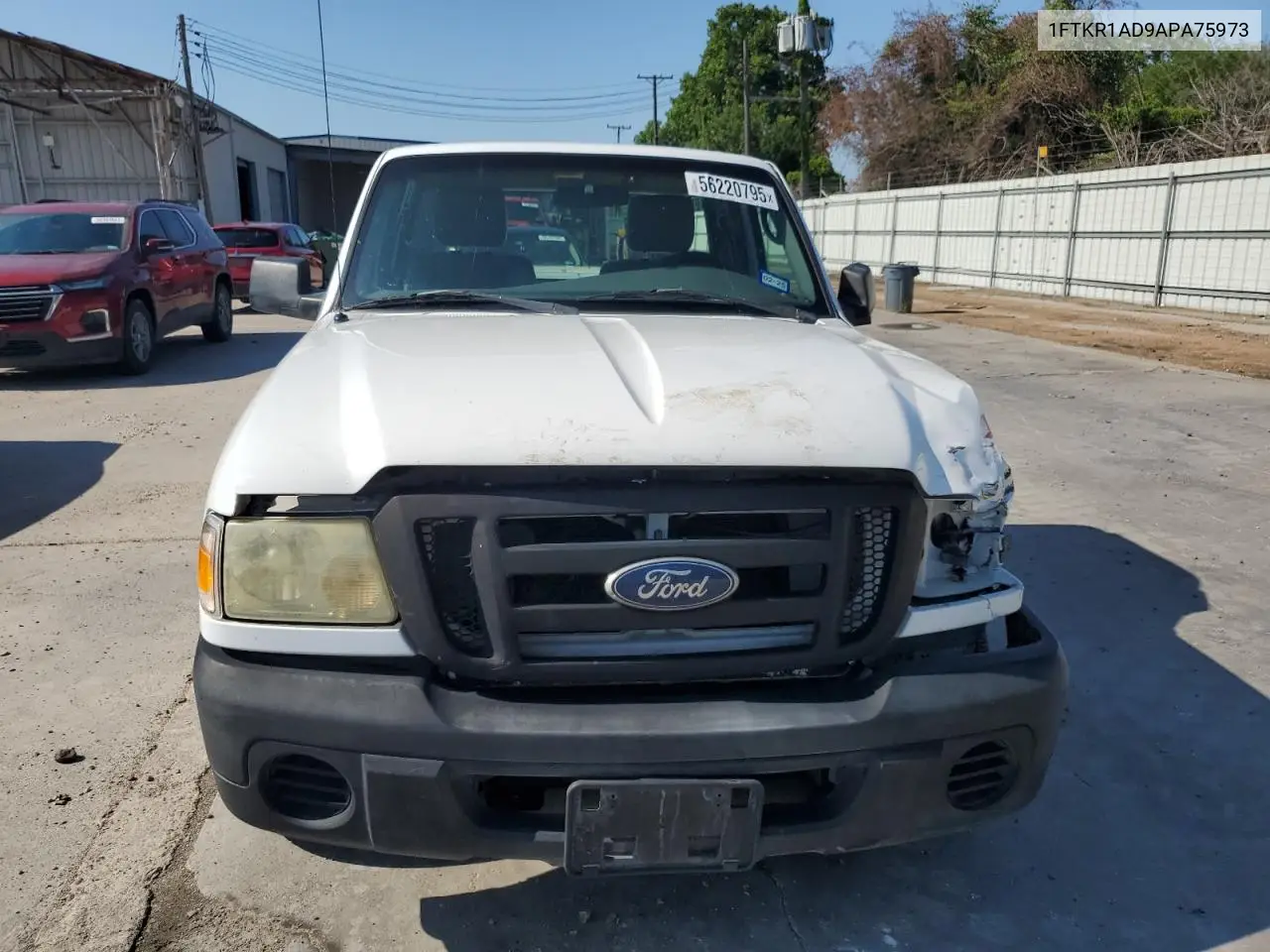 2010 Ford Ranger VIN: 1FTKR1AD9APA75973 Lot: 56220795