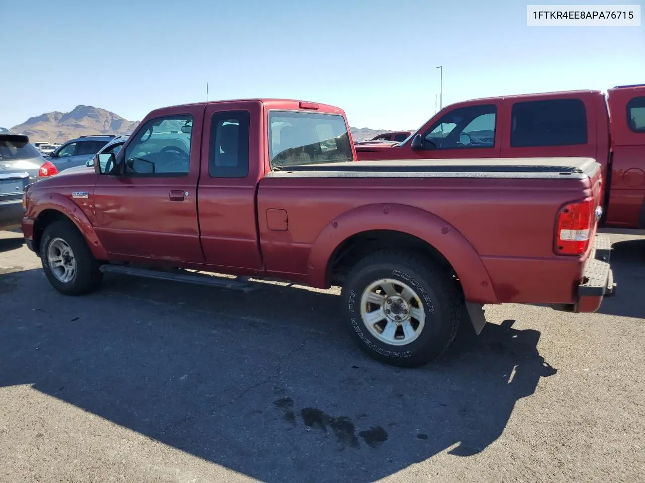 2010 Ford Ranger Super Cab VIN: 1FTKR4EE8APA76715 Lot: 56258315