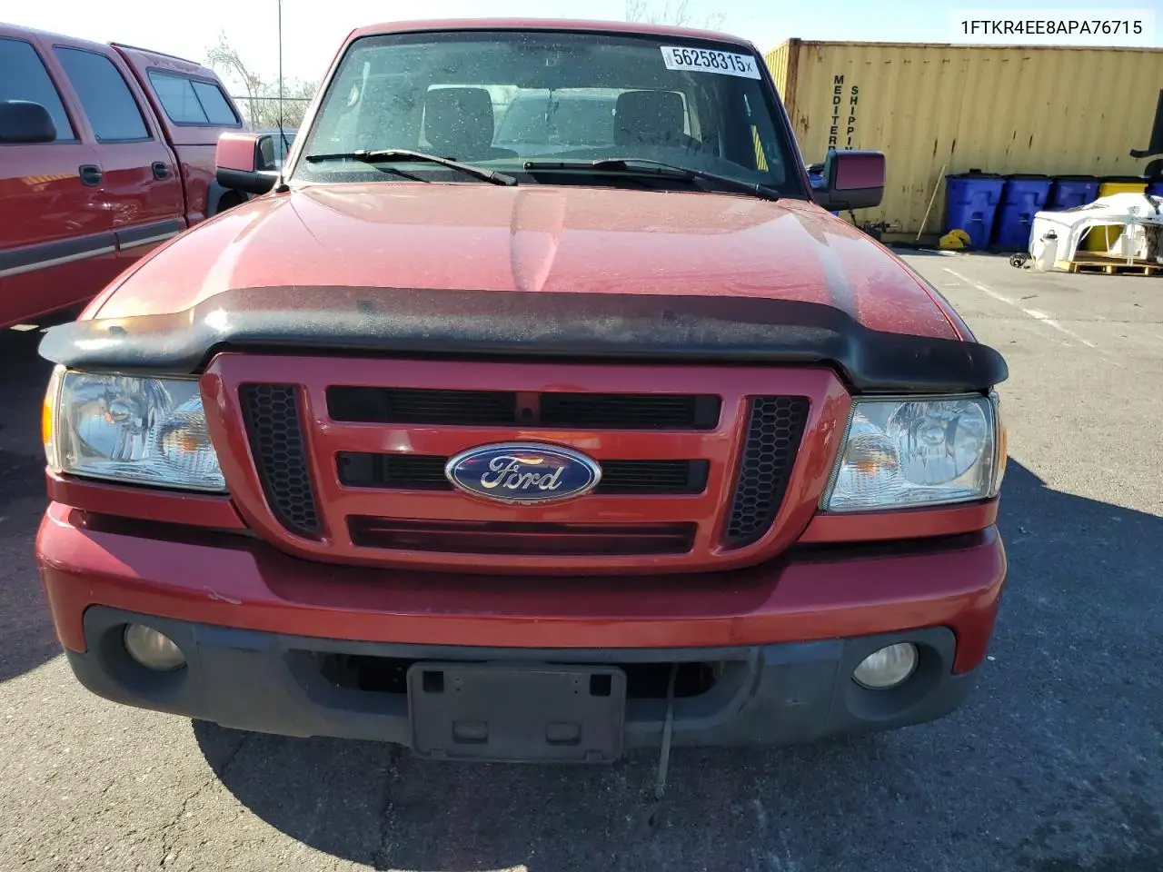 2010 Ford Ranger Super Cab VIN: 1FTKR4EE8APA76715 Lot: 56258315