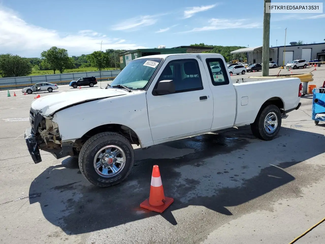 2010 Ford Ranger Super Cab VIN: 1FTKR1ED5APA13531 Lot: 56633535