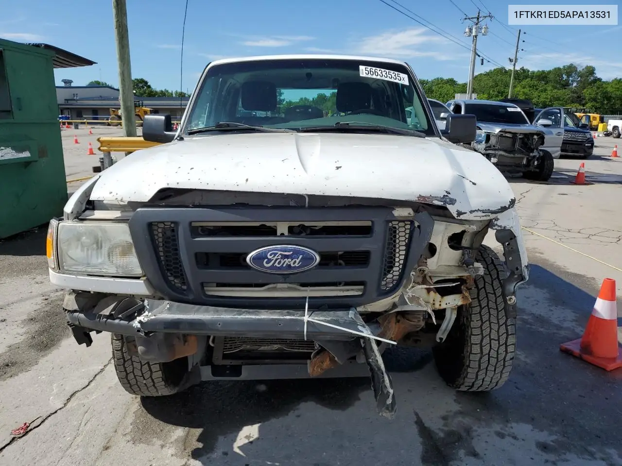 2010 Ford Ranger Super Cab VIN: 1FTKR1ED5APA13531 Lot: 56633535