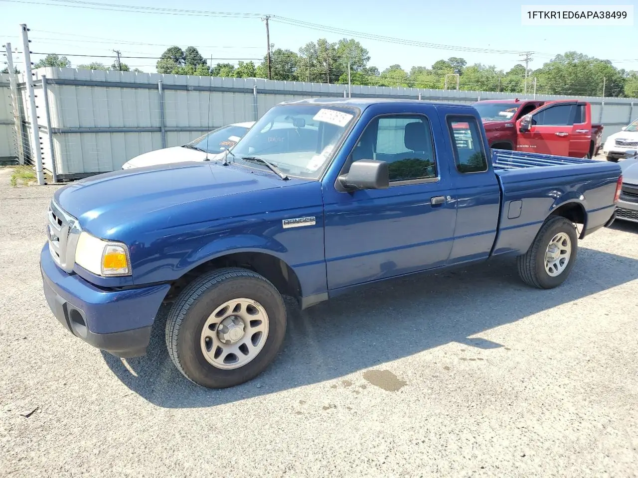 2010 Ford Ranger Super Cab VIN: 1FTKR1ED6APA38499 Lot: 56760615