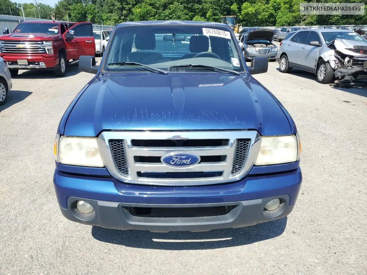 2010 Ford Ranger Super Cab VIN: 1FTKR1ED6APA38499 Lot: 56760615