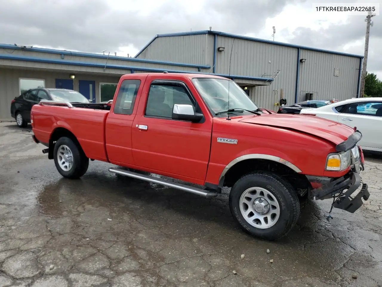 2010 Ford Ranger Super Cab VIN: 1FTKR4EE8APA22685 Lot: 56893475