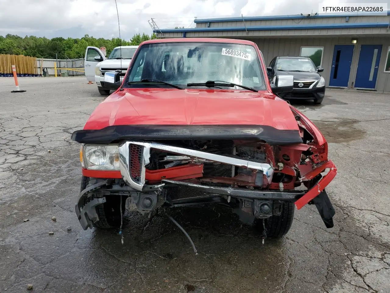 2010 Ford Ranger Super Cab VIN: 1FTKR4EE8APA22685 Lot: 56893475
