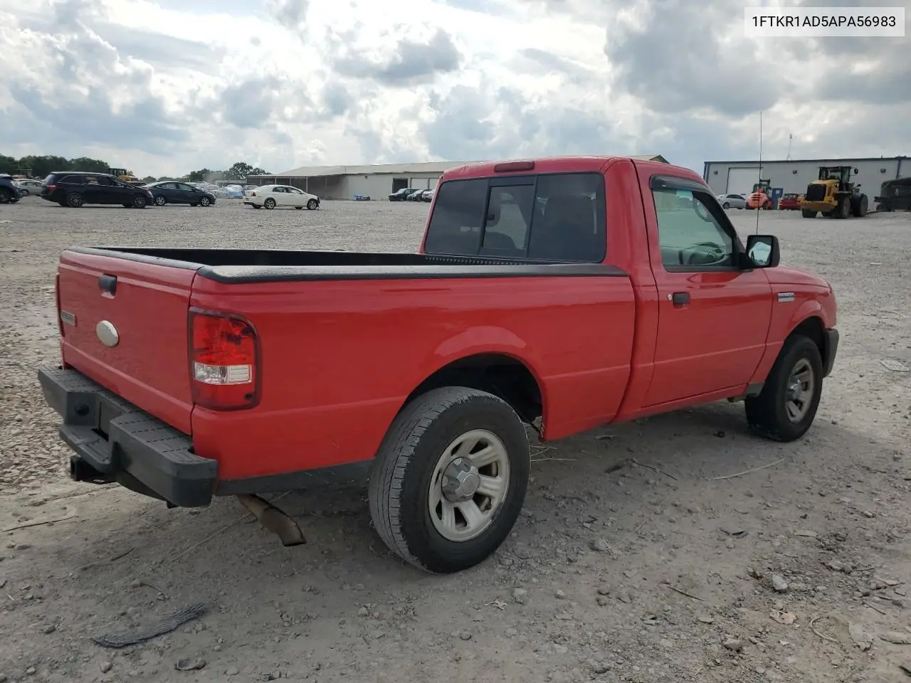 1ftkr1ad5apa56983 1FTKR1AD5APA56983 2010 Ford Ranger