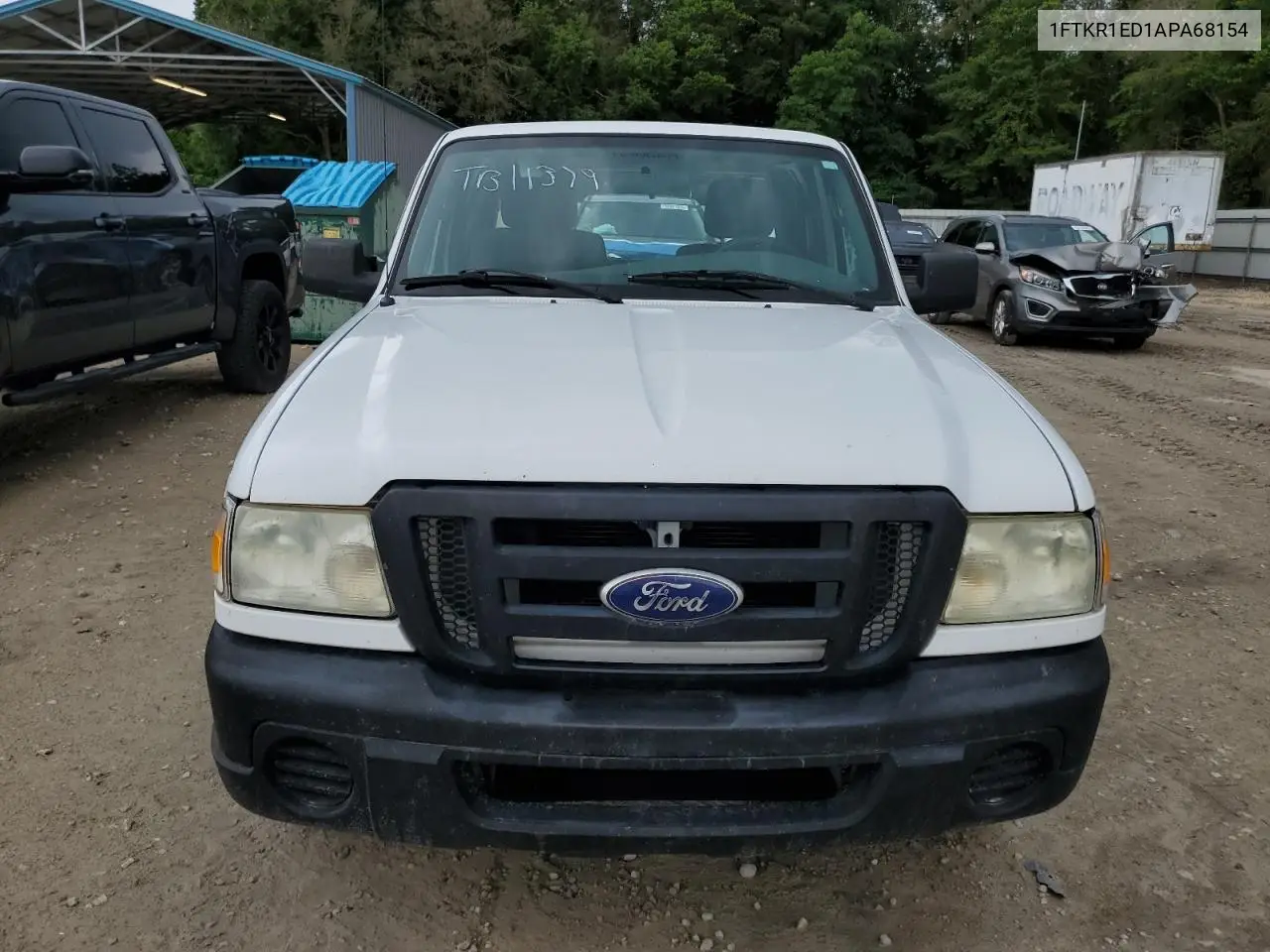 2010 Ford Ranger Super Cab VIN: 1FTKR1ED1APA68154 Lot: 57890125