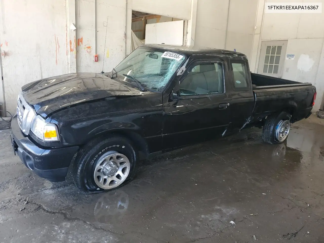 2010 Ford Ranger Super Cab VIN: 1FTKR1EEXAPA16367 Lot: 58165355
