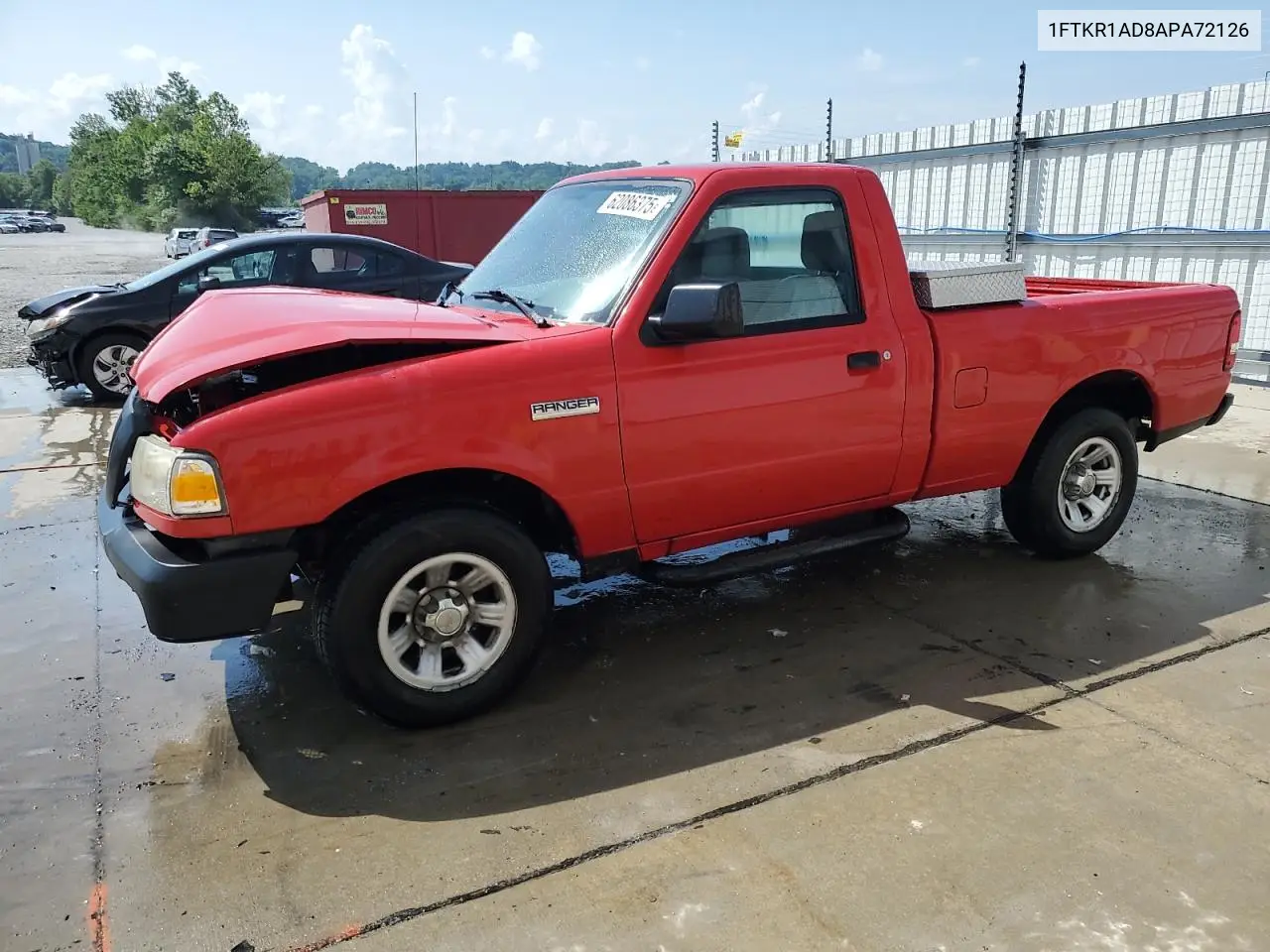 2010 Ford Ranger VIN: 1FTKR1AD8APA72126 Lot: 62086375