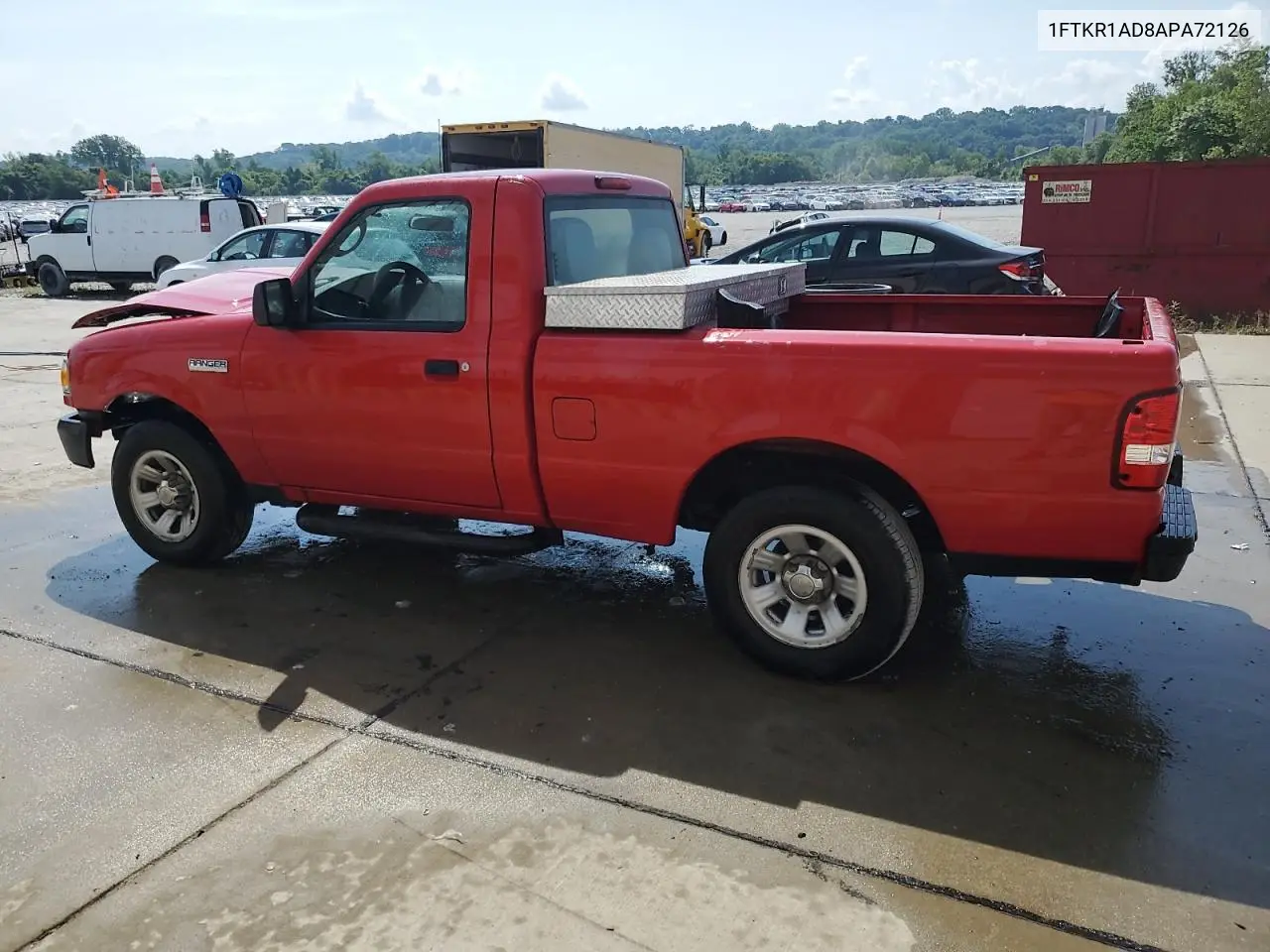 2010 Ford Ranger VIN: 1FTKR1AD8APA72126 Lot: 62086375