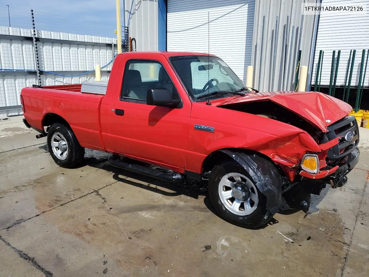 2010 Ford Ranger VIN: 1FTKR1AD8APA72126 Lot: 62086375