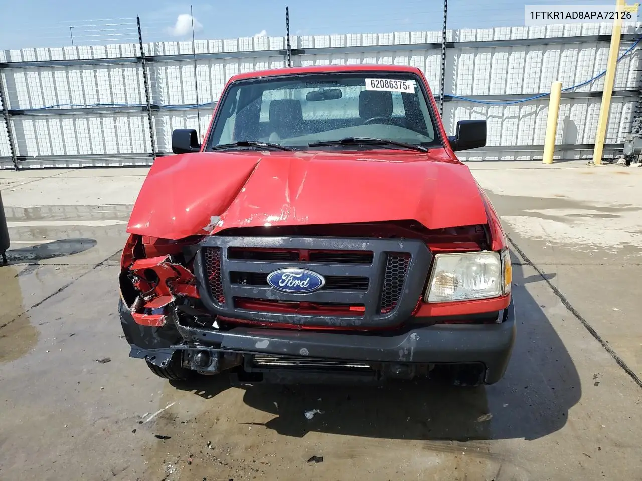 2010 Ford Ranger VIN: 1FTKR1AD8APA72126 Lot: 62086375