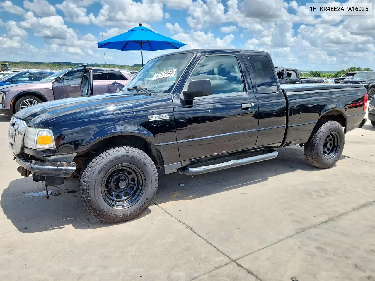 2010 Ford Ranger Super Cab VIN: 1FTKR4EE2APA16025 Lot: 62127645