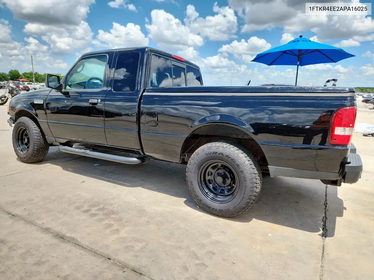 2010 Ford Ranger Super Cab VIN: 1FTKR4EE2APA16025 Lot: 62127645