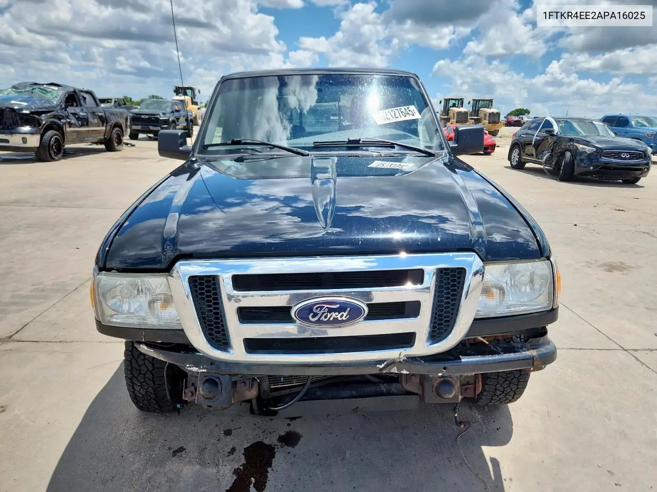 2010 Ford Ranger Super Cab VIN: 1FTKR4EE2APA16025 Lot: 62127645