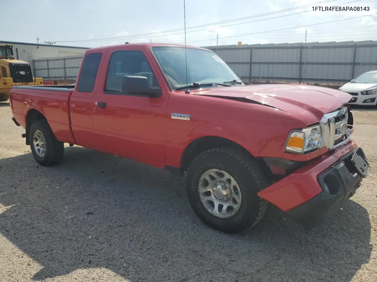 2010 Ford Ranger Super Cab VIN: 1FTLR4FE8APA08143 Lot: 62205775