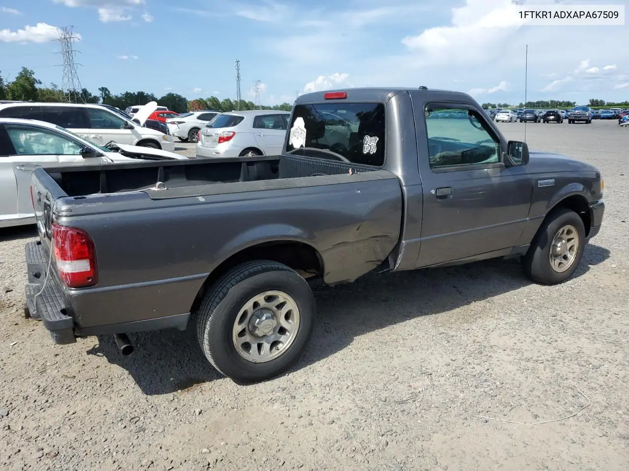2010 Ford Ranger VIN: 1FTKR1ADXAPA67509 Lot: 62335375