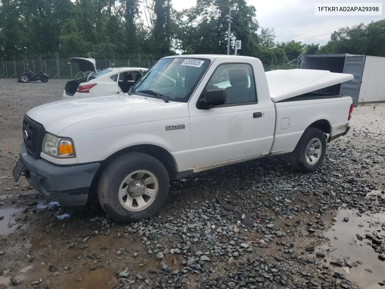 2010 Ford Ranger VIN: 1FTKR1AD2APA29398 Lot: 62655525