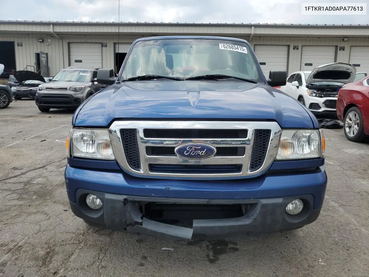 2010 Ford Ranger VIN: 1FTKR1AD0APA77613 Lot: 62685415