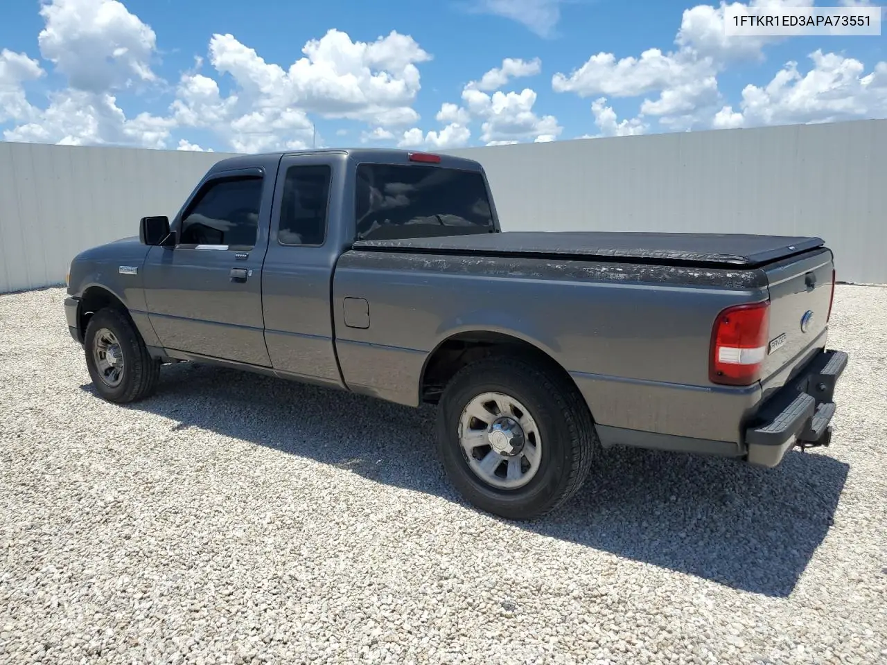 2010 Ford Ranger Super Cab VIN: 1FTKR1ED3APA73551 Lot: 62852705