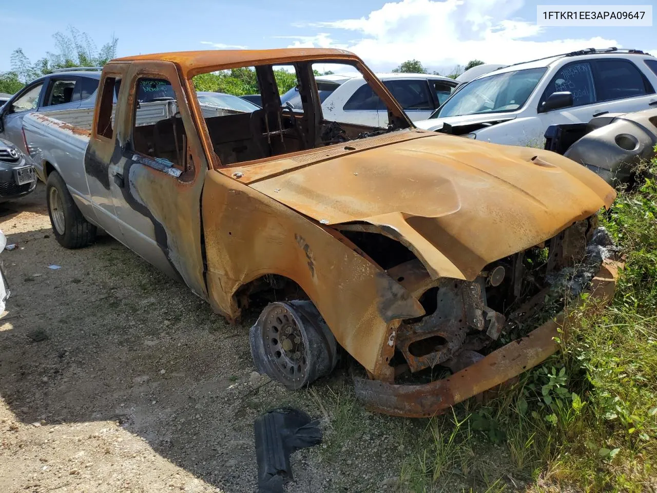 2010 Ford Ranger Super Cab VIN: 1FTKR1EE3APA09647 Lot: 86107914