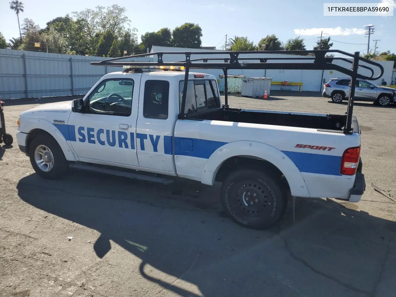 2011 Ford Ranger Super Cab VIN: 1FTKR4EE8BPA59690 Lot: 56964695
