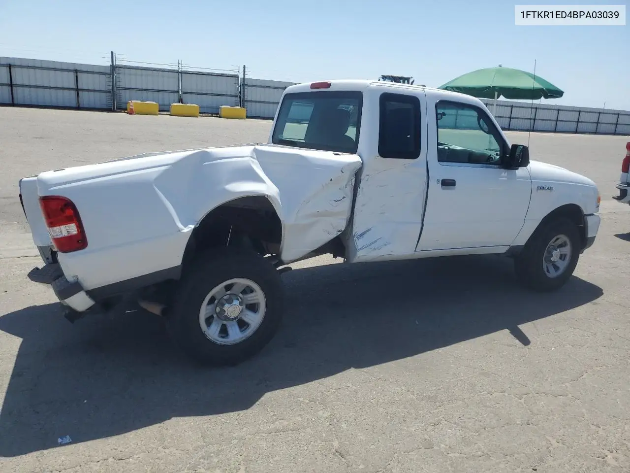 2011 Ford Ranger Super Cab VIN: 1FTKR1ED4BPA03039 Lot: 59016765